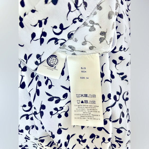 NWOT Ganni Floral Printed Georgette Maxi Skirt - Picture 8 of 9